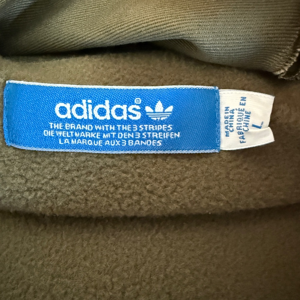 Rare Adidas Originals Fishtail 2 in 1 Fur Trimmed Hood Parka size Medium - Picture 9 of 9